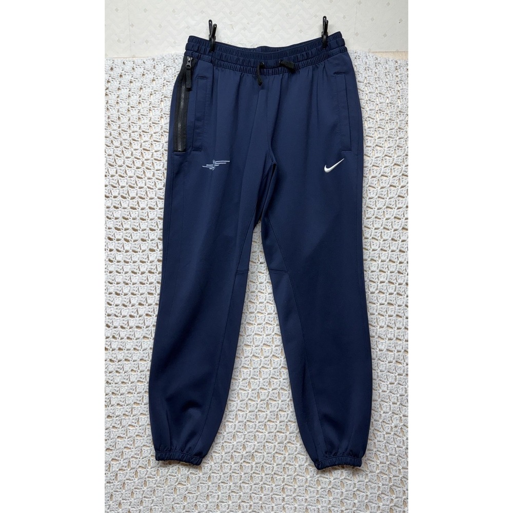 Nike Dri-FIT Pants Mens L Navy Blue Training Jogger Athletic Gym Pant DC2512-419